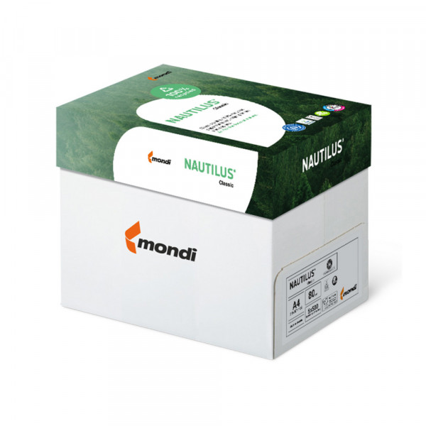 Razno Fotokopir papir Mondi Nautilus A4 80gr100% reciklirani 1/500
