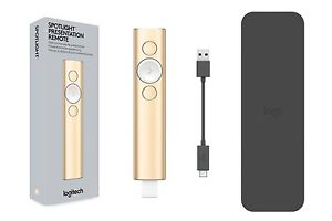 Logitech Spotlight Presentation Remote - GOLD