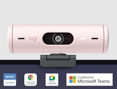 Logitech BRIO 500 Rose