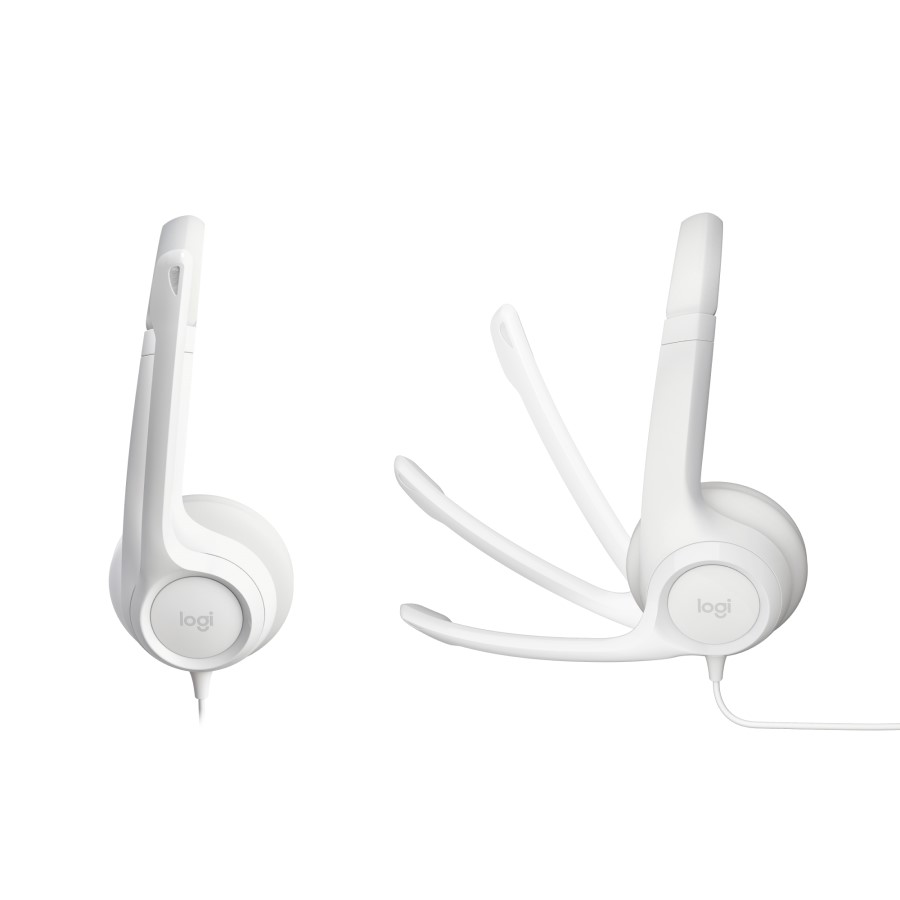 Logitech H390 ClearChat Comfort USB Headset White