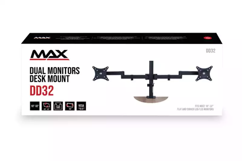 MAX Nosač za monitor MAX DD32 10-32/10kg/tilt