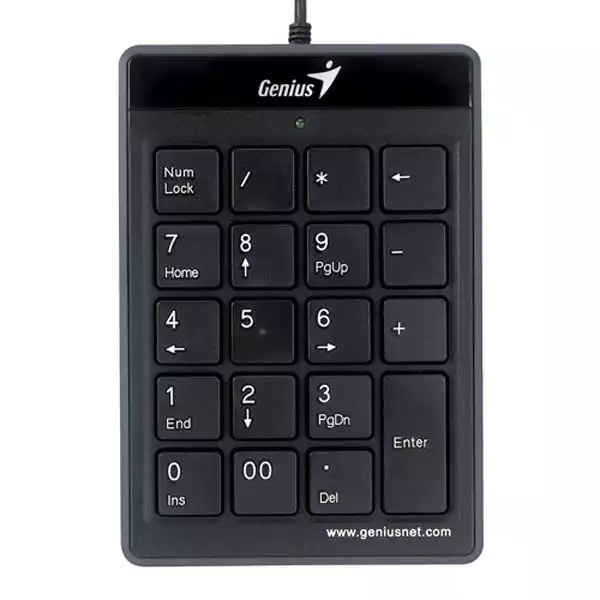 Genius NUMPAD 110 Tatatura numerička, Crna, USB