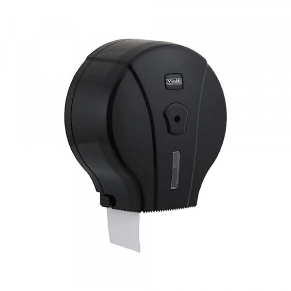Vialli Dispenzer za toalet rolnu Mini Jumbo VIALLI MJ1 crni