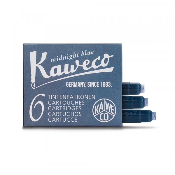 Kaweco Patrone za naliv pero Kaweco 1/6 Midnight blue