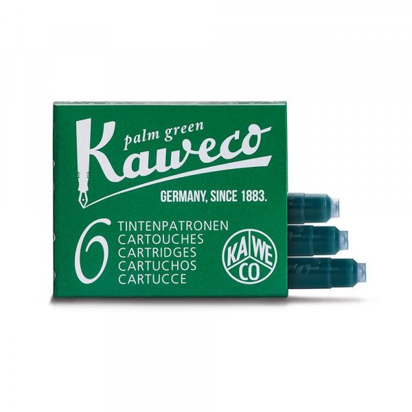 Kaweco Patrone za naliv pero Kaweco 1/6 Palm green