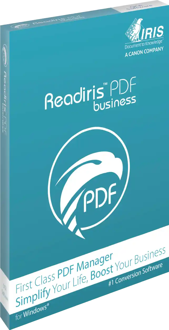Iris Softver za obradu i prepoznavanje teksta Rediris PDF 22 Busines