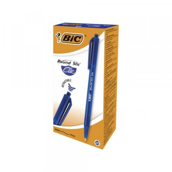 Bic Hemijska olovka Bic Round stick click  plava