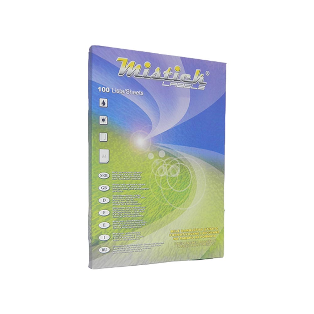 Mistick Nalepnice Mistick A4/102 30x15