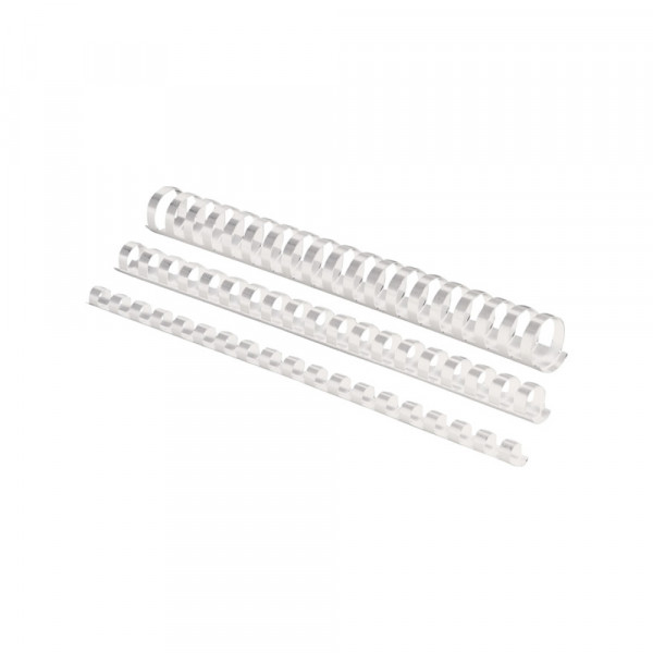 Duplo Spirala PVC 12mm bela 1/100