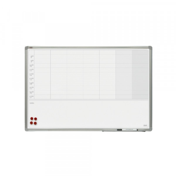 2x3 Planer tabla 2x3 TP003, nedeljna 60x90cm alu ram