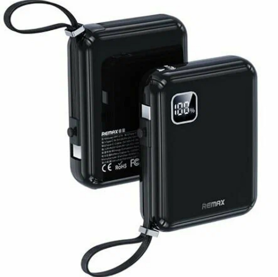 REMAX RPP-579 PD20W+QC22.5W Cabled Fast Charging Power Bank 10000mAh
