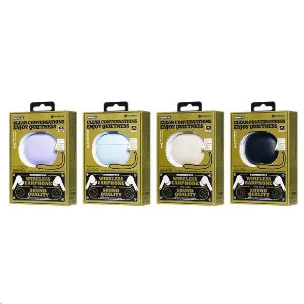 REMAX W19  Blue Cloudth Series Wireless Earbuds CozyBuds