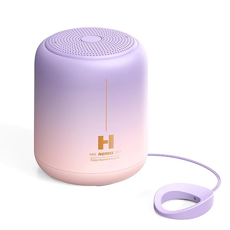 REMAX RB-H1 Purple/pink Blue Sky Mirror Portable Wireless Speaker