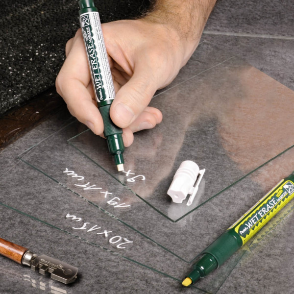 Pentel Marker tečna kreda Pentel Weterase SMW26 plava