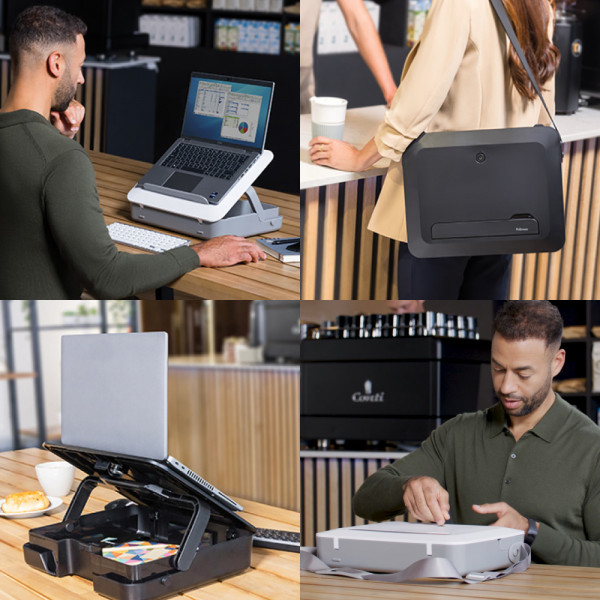 Carry case sa postoljem za laptop Fellowes Breyta crna 100016564