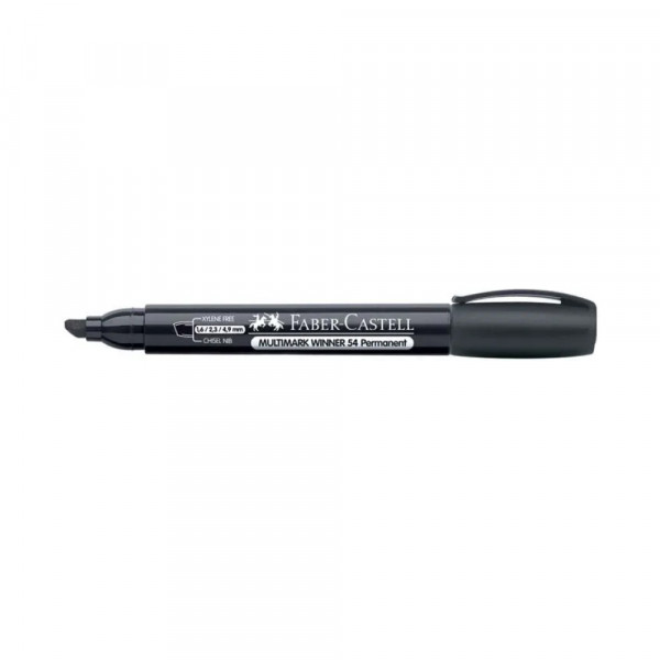 Faber Castell Permanent Marker Faber Castell Winner crni kosi 153199