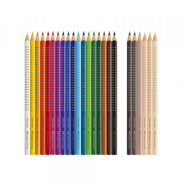 Drvene bojice Faber Castell GRIP  Skin Tones 1/18+6 112819