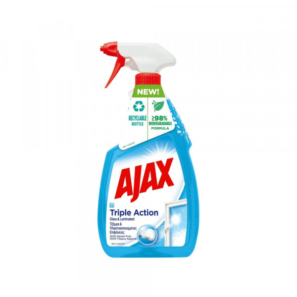 Razno Tečnost za staklo Ajax 750 ml plavi