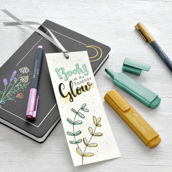 Faber Castell Permanent marker Faber Castell Metalics col 290 berry nice 160790