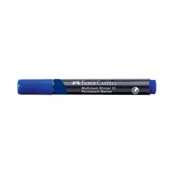Faber Castell Permanent Marker Faber Castell Winner plavi obli 453353