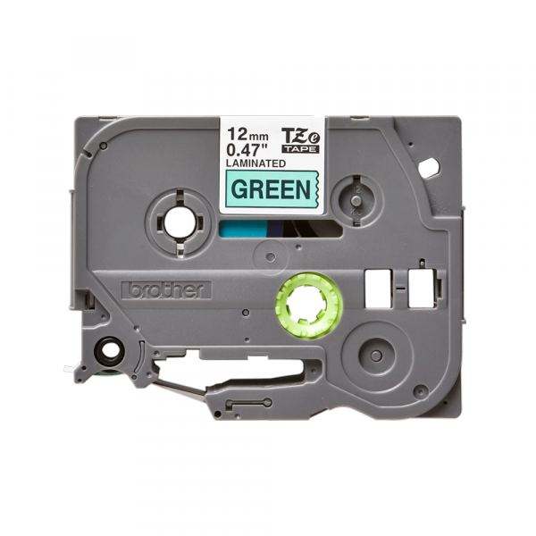 Brother TZe-731 crna na zeleno 12mm