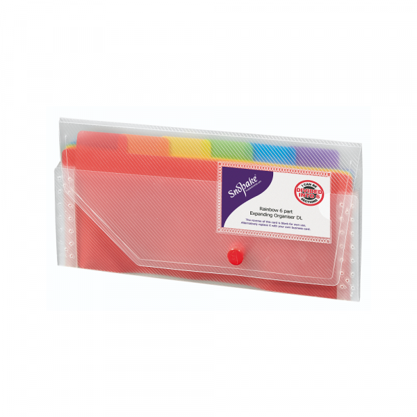 Snopake Fascikla B6 sa 6 pregrada Snopake Rainbow