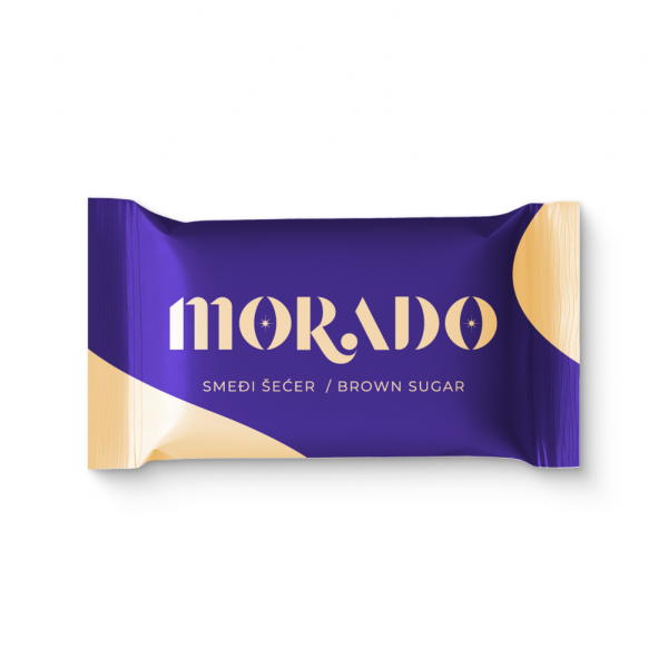Razno Šećer u kesici Morado smeđi 4g 1/500