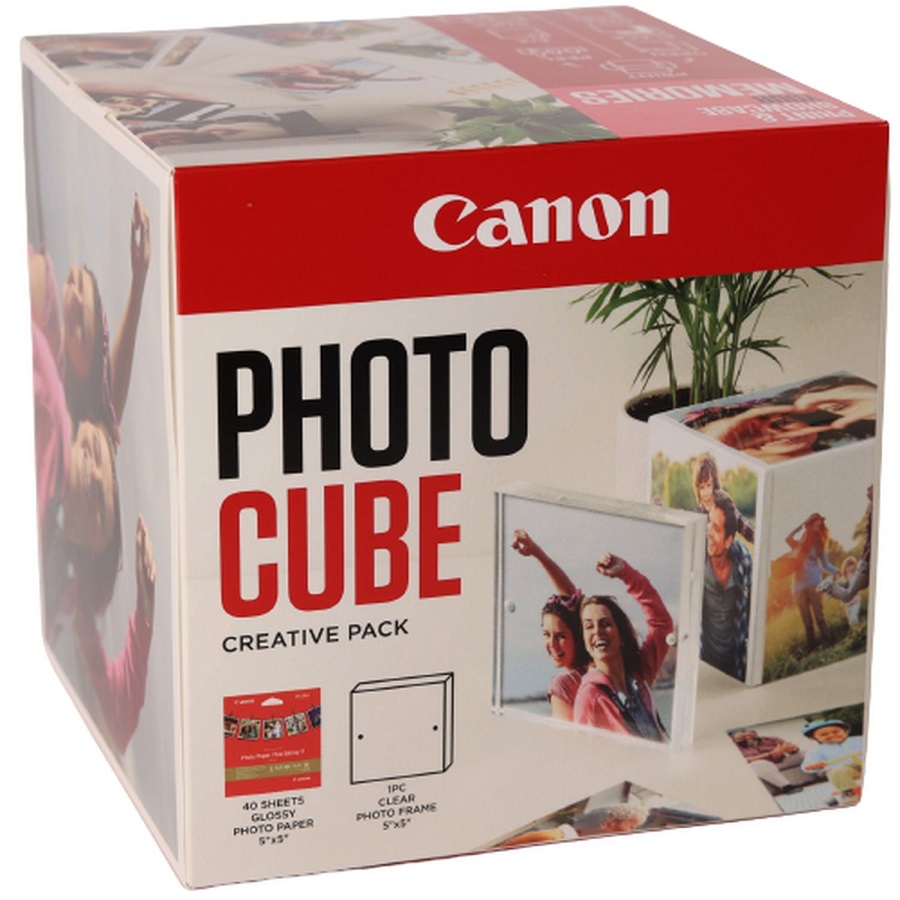 Canon Foto papir Canon PP-201 5X5 PHOTO CUBE CP WH/PK