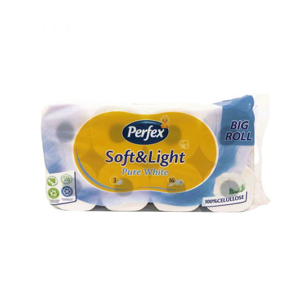 Perfex Toalet papir Perfex Soft & Light 3sl. 1/16