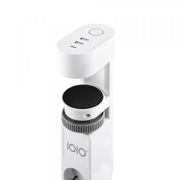 Olympia Produžni kabl SL3000 3 utičnice, 1,5m USB A/C, beli