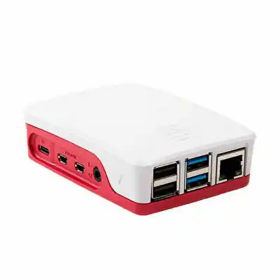 Raspberry Kućište za Raspberry Pi 4 crveno belo