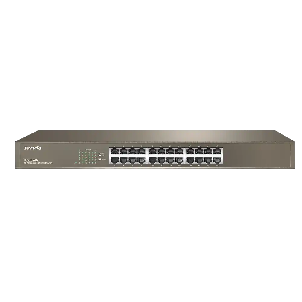 TENDA Svič 10/100/1000 24-port Tenda TEG1024G Rackmount Metal Case