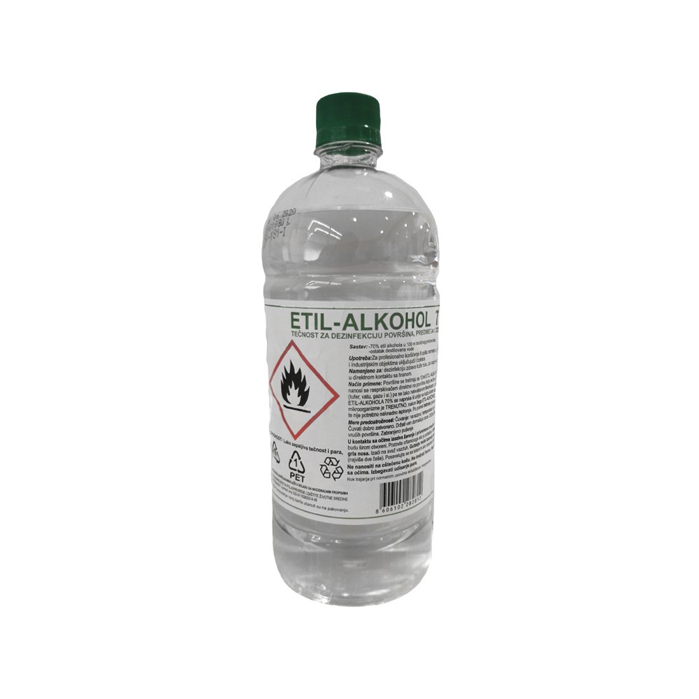 Razno Alkohol 70% 1L