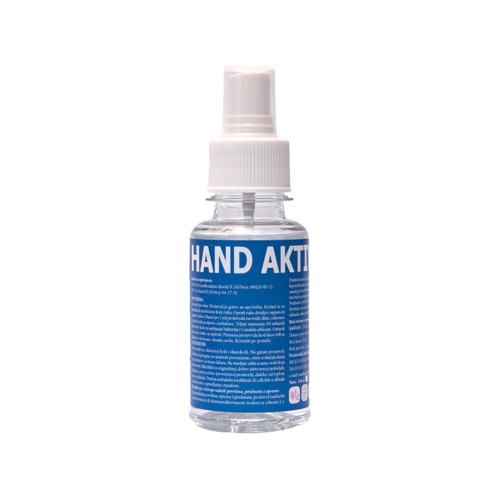 Razno Sredstvo za dezinfekciju ruku HAND AKTIV 100ml sa dozerom