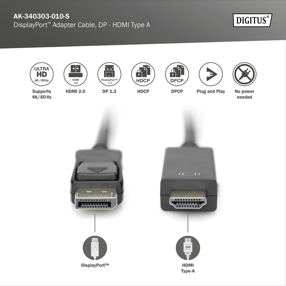 DIGITUS AK-340303-010-S