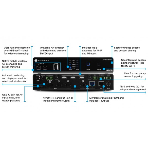 Atlona AT-OME-MS52W-EU