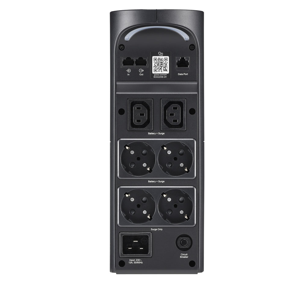 UPS APC Back-UPS Pro for Gaming, 2200VA/1320W, 4 x šuko + 2 x C13