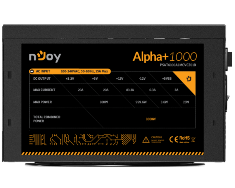Alpha+ 1000 1000W napajanje (PSAT6100A2MCVCZ01B)