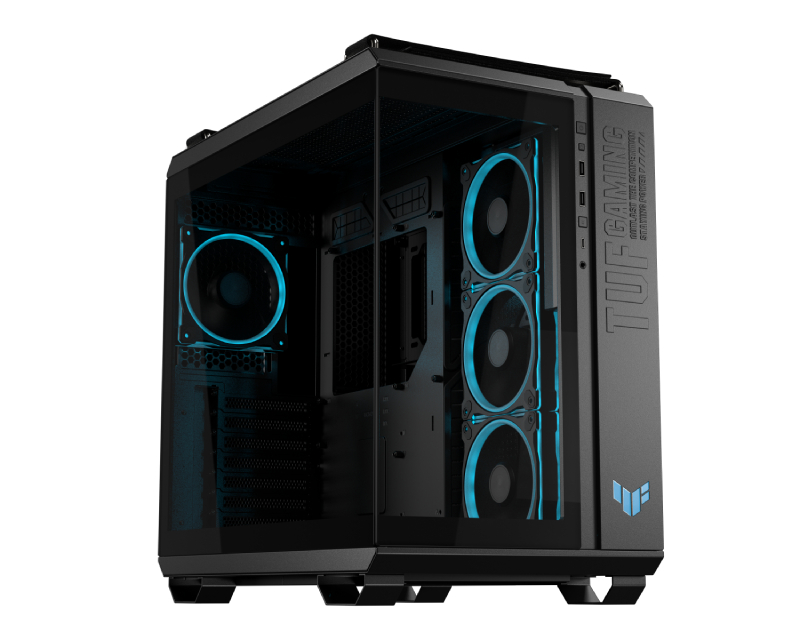GT502 HORIZON TG ARGB BLACK TUF Gaming kućište crno