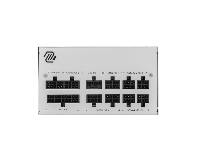 MAG A850GL PCIE5 850W belo napajanje