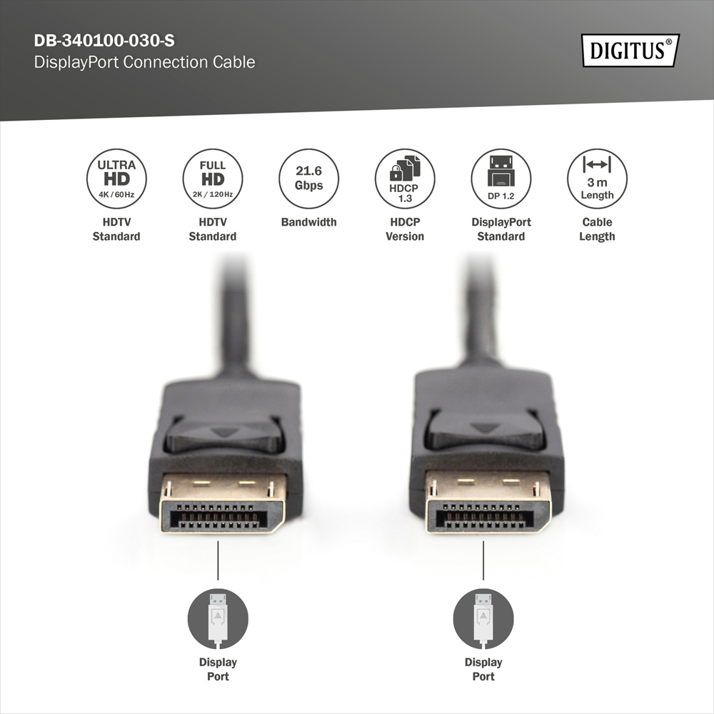 DIGITUS DB-340100-030-S