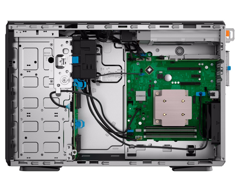 PowerEdge T360 Xeon E-2414 4C 1x16GB H355 1x2TB 700W (1+1) 3yr NBD