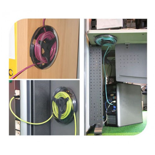 PatchSee DESKPATCH CAT6A VIOLET RED