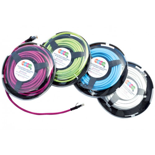 PatchSee DESKPATCH CAT6A VIOLET RED