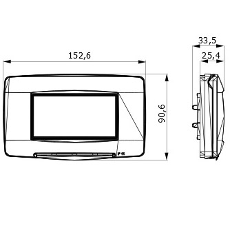 Gewiss GW16704TB