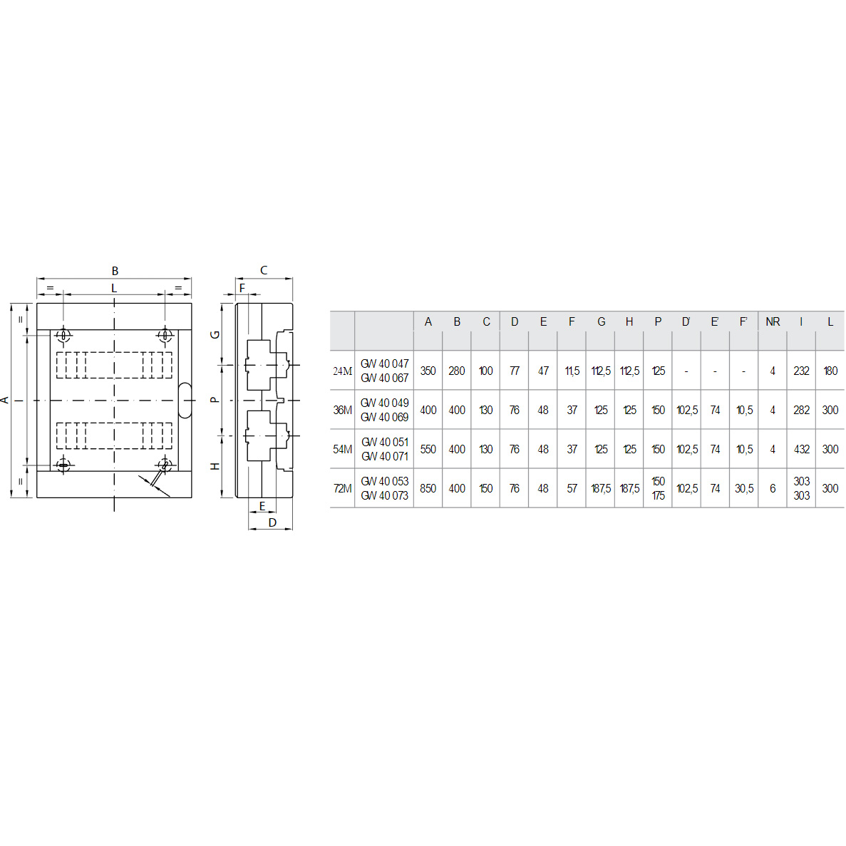 Gewiss GW40047BD