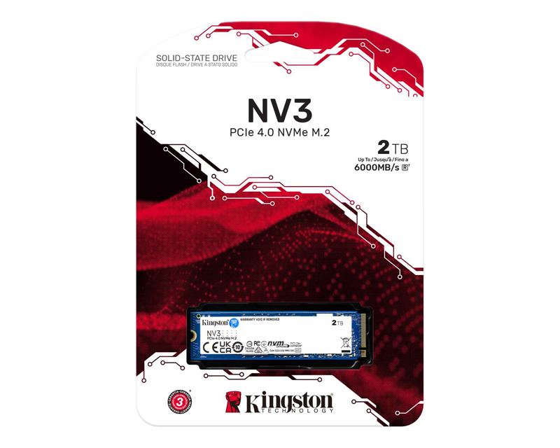 2TB M.2 2280 NVMe SNV3S/2000G series NV3 SSD