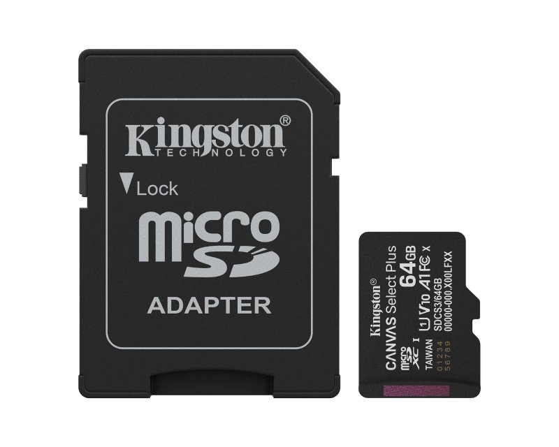 Memorijska kartica U1 V10 SDXC 64GB Canvas Select Plus G3 150R SDCS3/64GB + adapter