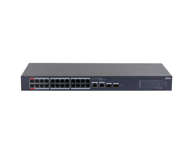 Dahua CS4226-24ET-375 26-Port Cloud Managed Desktop Switch with 24-Port PoE