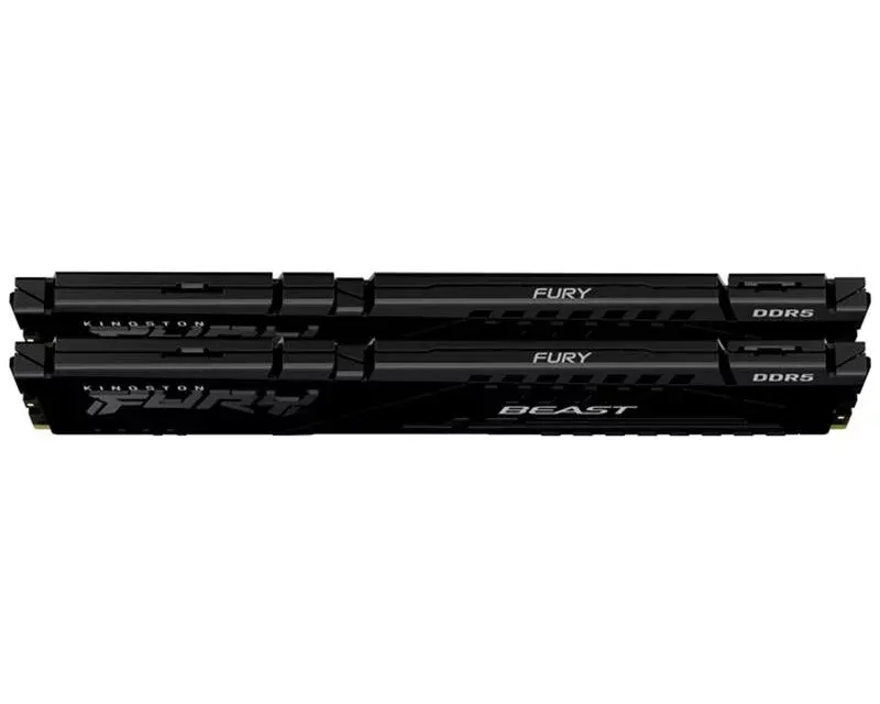 DDR5 32GB (2x16GB) 5600MHz [FURY BEAST], Non-ECC UDIMM, CL40 1.25V, 288-Pin 1Rx8, Memory Kit w/Heatsink, XMP